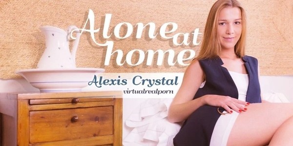 Watch Alexis Crystal in “Alone at Home” VR Porn Video