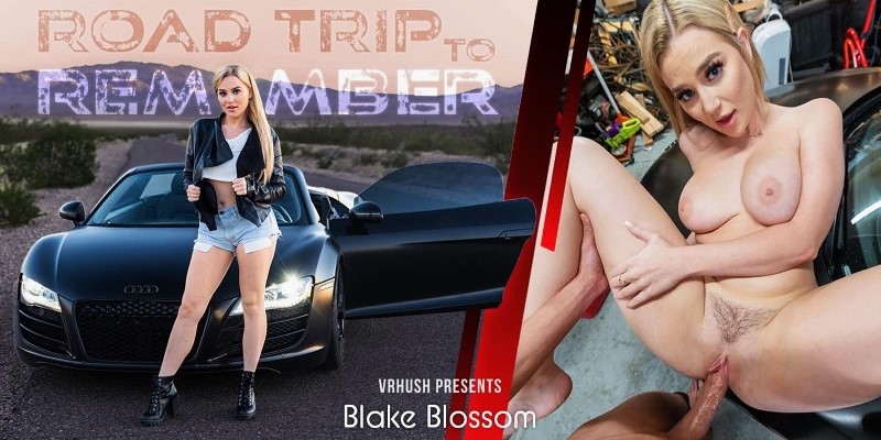 Watch Blake Blossom in “Road Trip to Remember” VR Porn Video