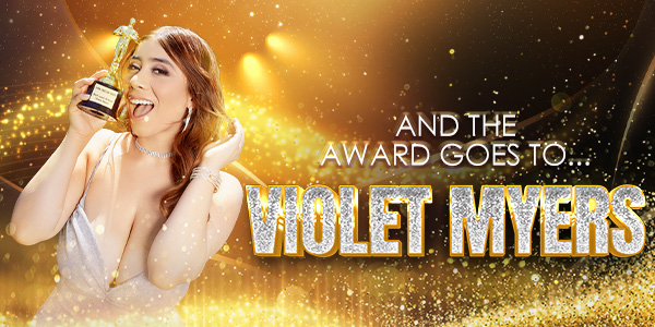 Watch Violet Myers in “And The Award Goes to Violet Myers” VR Porn Video