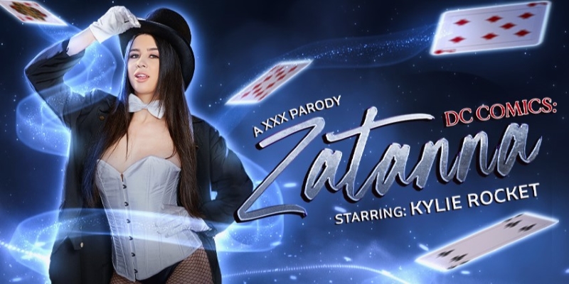 Watch Kylie Rocket in “DC Comics: Zatanna (A Porn Parody)” VR Porn Video