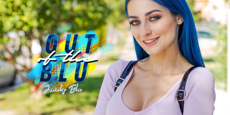 Watch Jewelz Blu in “Out of the Blu” VR Porn Video