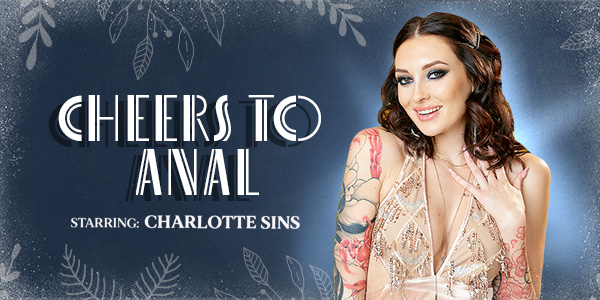 Watch Charlotte Sins in “Cheers To Anal!” VR Porn Video