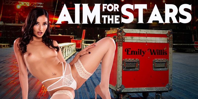 Watch Emily Willis in “Aim for the Stars” VR Porn Video