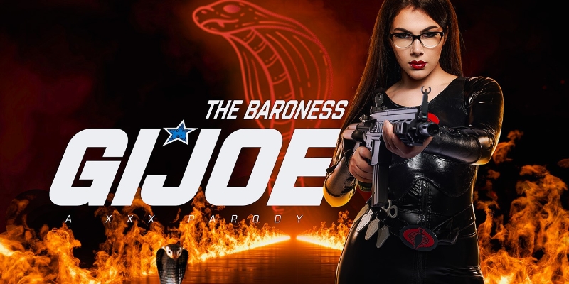 Watch Valentina Nappi in “A Bone for The Baroness: A XXX G.I. Joe Cosplay Parody” VR Porn Video