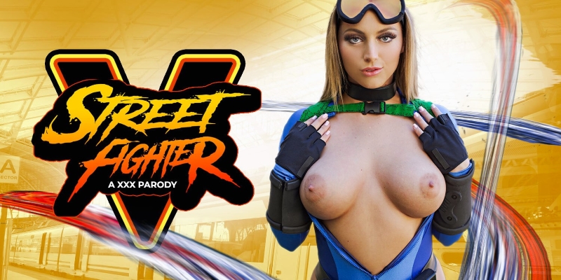 Watch Kayley Gunner in “Street Fighter V A XXX Parody” VR Porn Video