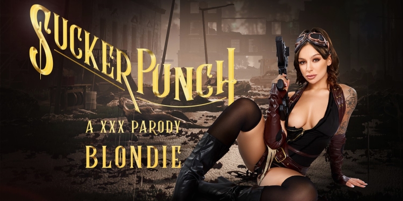 Watch April Olsen in “Sucker Punch: Blondie A XXX Parody” VR Porn Video