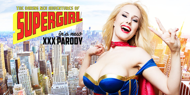 Watch Angel Wicky in “Supergirl A XXX Parody” VR Porn Video