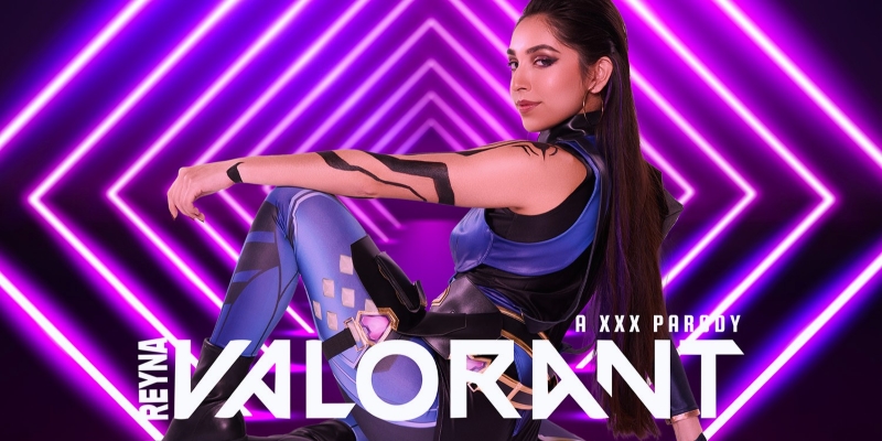 Watch Madison Wilde in “Dueling with Reyna: A XXX Valorant Cosplay Parody” VR Porn Video